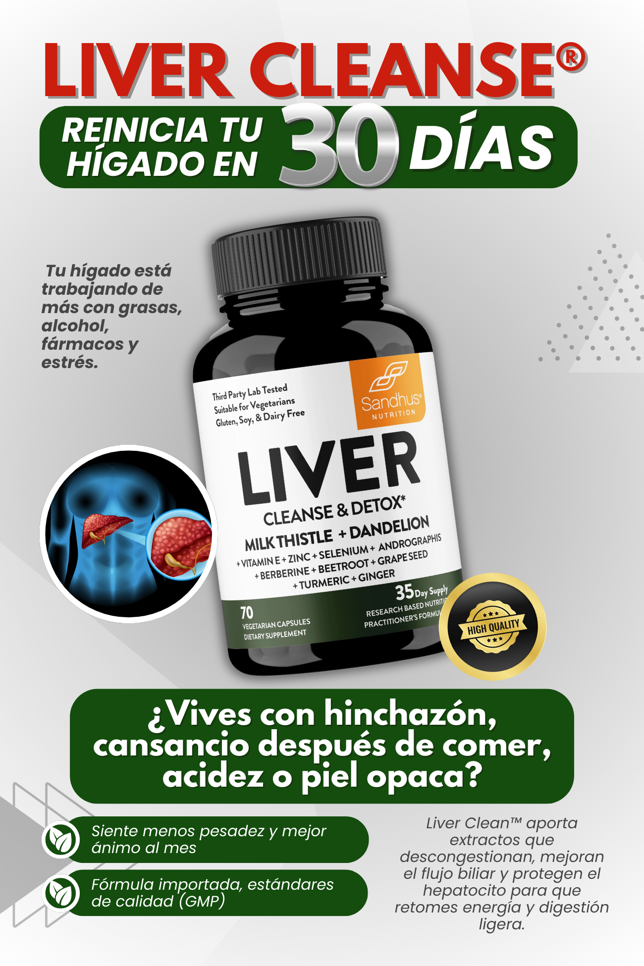 Liver Desintoxicante de higado
